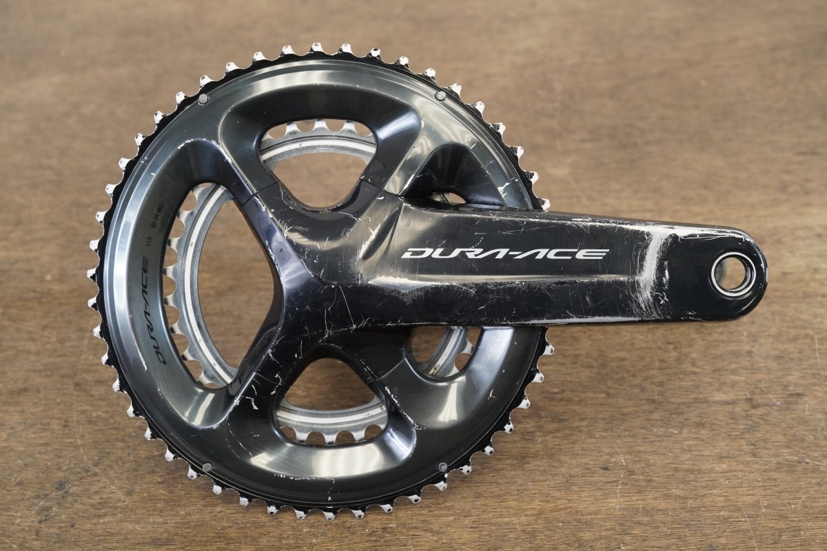 170mm 50/34T Shimano Dura-Ace FC-R9100 11 Speed Crankset 9100 614g