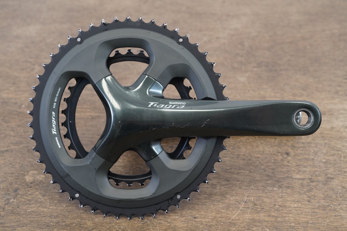170mm 50/34T Shimano Tiagra FC-4700 10 Speed Road Crankset 907g