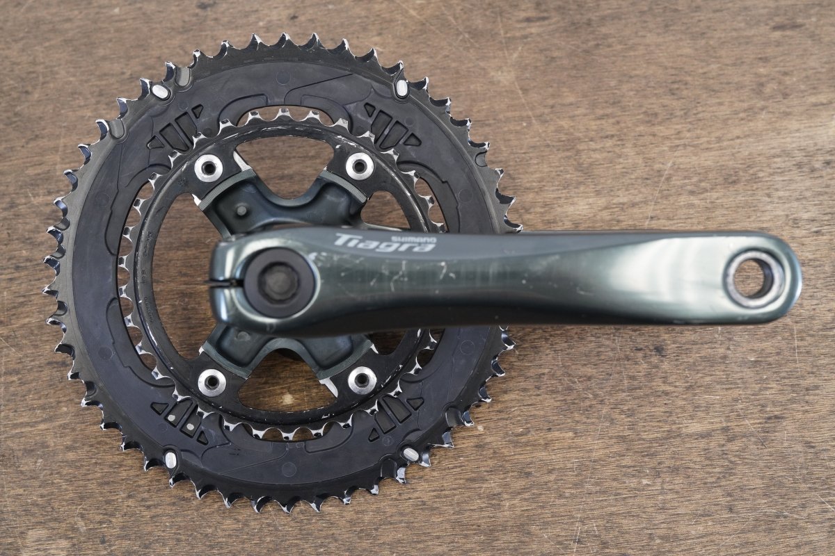 170mm 50/34T Shimano Tiagra FC-4700 10 Speed Road Crankset 907g