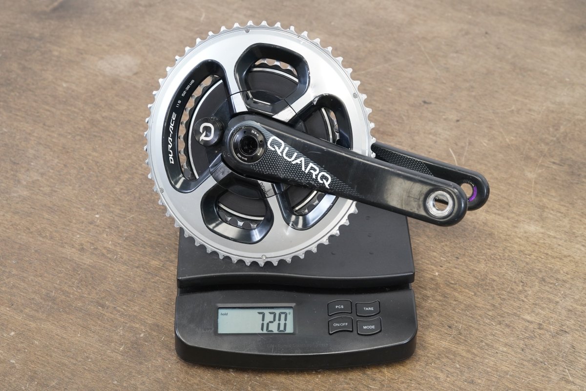 170mm 52/36T BB30 Quarq DFour Power Meter Carbon Road Crankset 720g