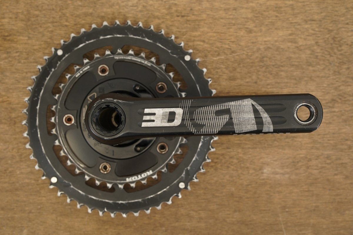 170mm 52/36T BB30 Rotor 3D Power2Max Power Meter Road Crankset 3D