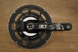 170mm 52/36T BB30 Rotor 3D Power2Max Power Meter Road Crankset 3D