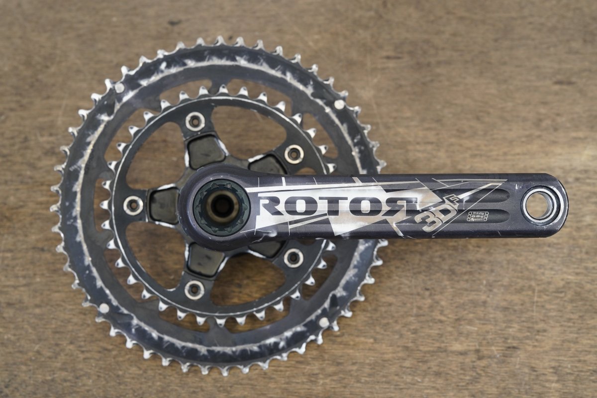 170mm 52/36T BB30 Rotor 3DF Road Crankset 3D F 712g