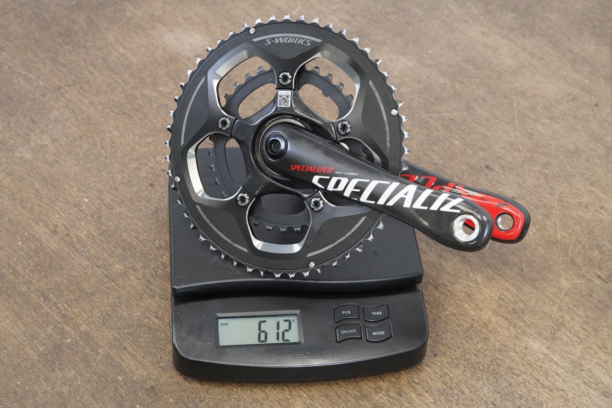 170mm 52/36T BB30 Specialized FACT Carbon Crankset 612g