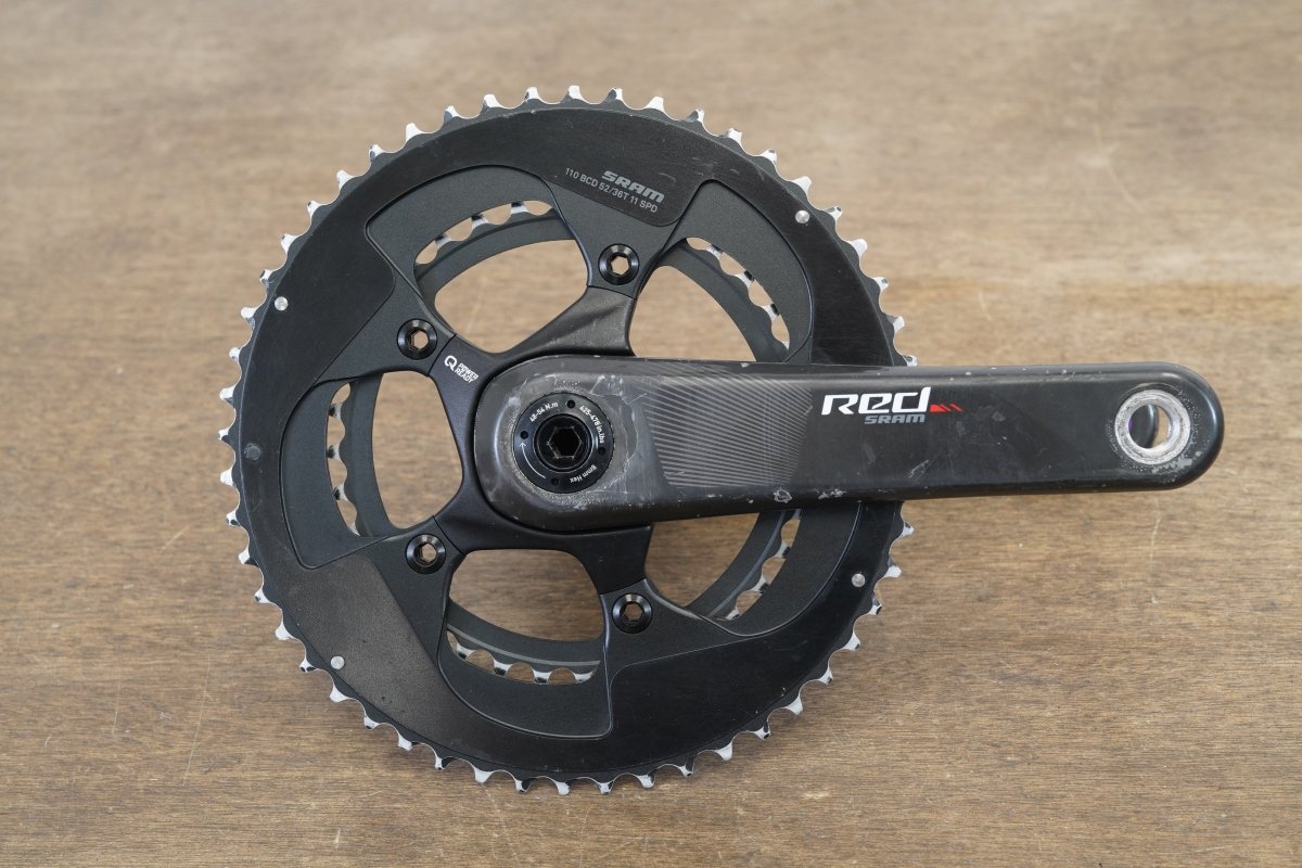 170mm 52/36T BB30 SRAM Red 22 Carbon Crankset 660g
