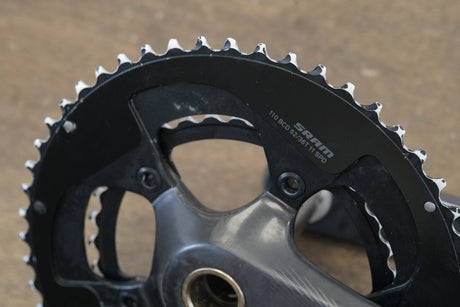 170mm 52/36T GXP SRAM Red 22 Carbon Crankset 591g