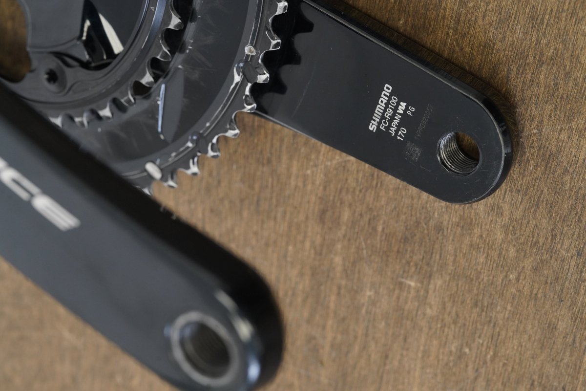 170mm 52/36T Shimano Dura-Ace FC-R9100 11 Speed Crankset 9100