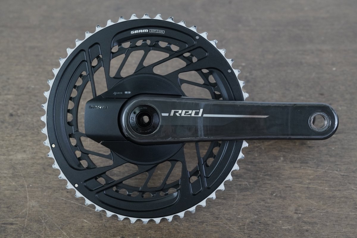 170mm 52/39T DUB SRAM Red AXS E1 Quarq 12 Speed Power Meter Crankset 621g