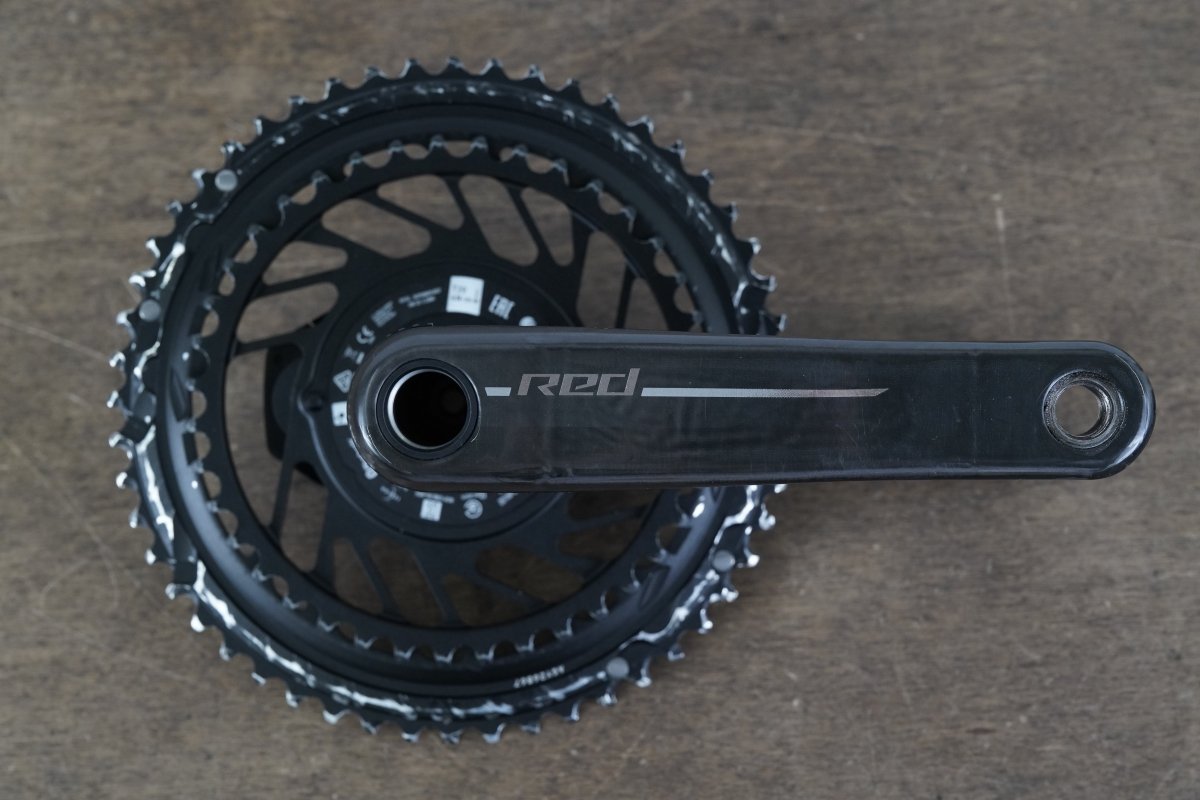 170mm 52/39T DUB SRAM Red AXS E1 Quarq 12 Speed Power Meter Crankset 621g