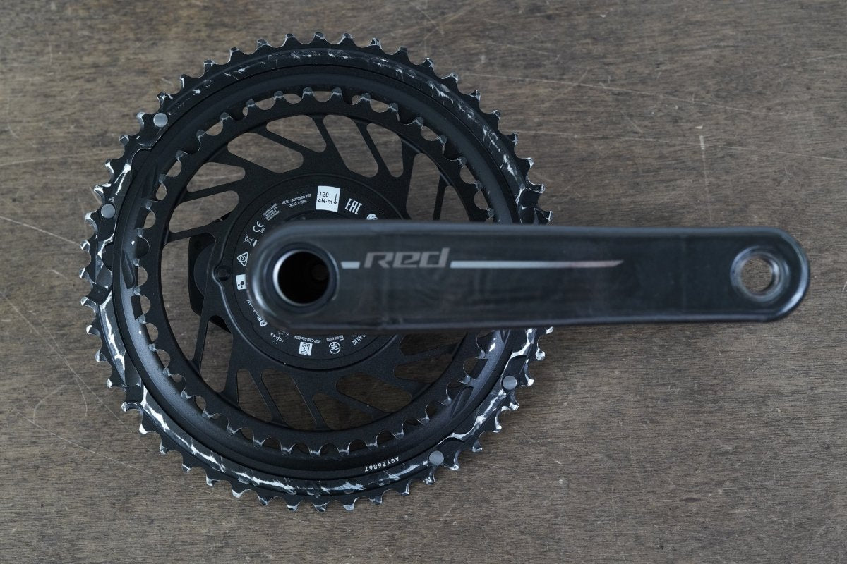 170mm 52/39T DUB SRAM Red AXS E1 Quarq 12 Speed Power Meter Crankset 621g