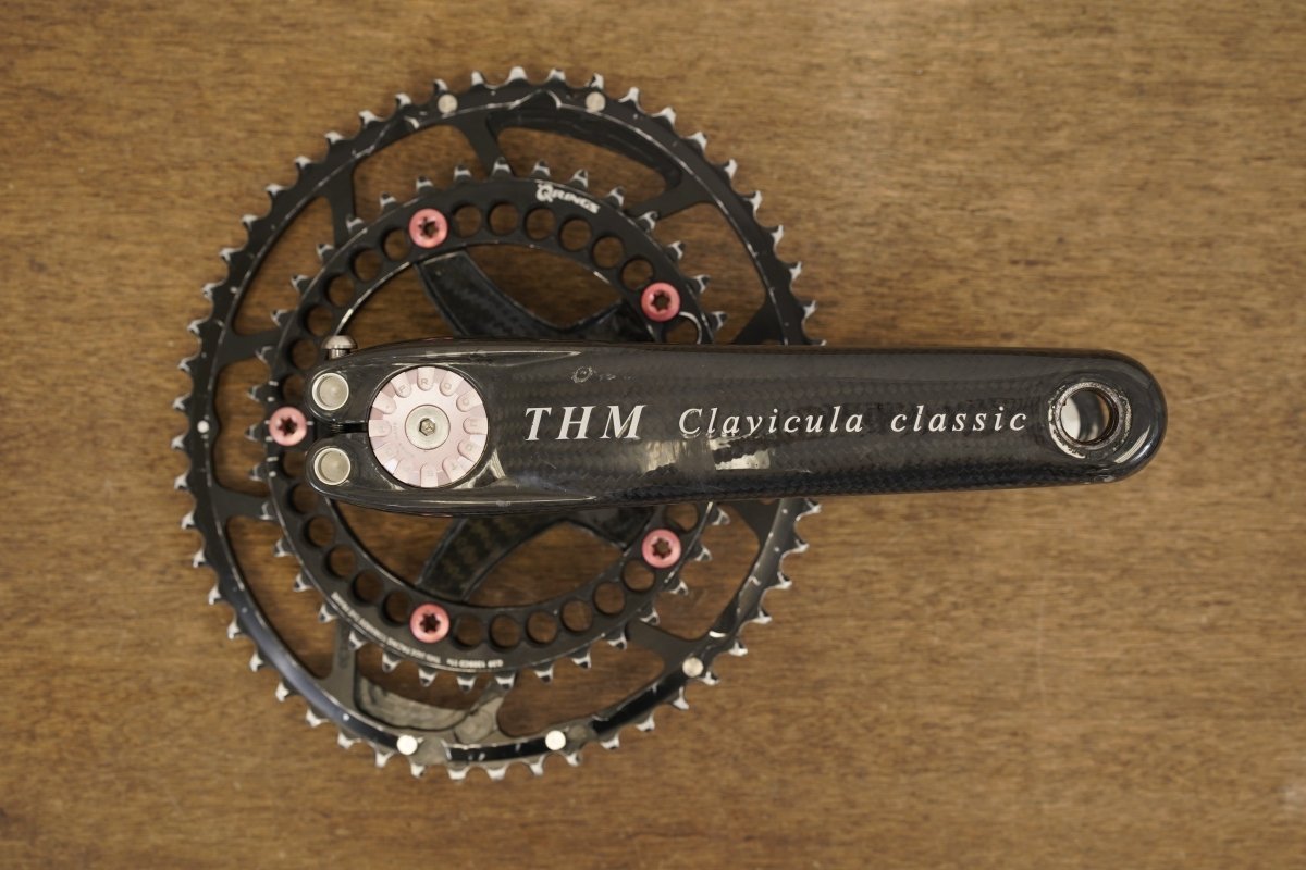 170mm 53/38T BB30 THM Clavicula Classic Carbon Road Crankset
