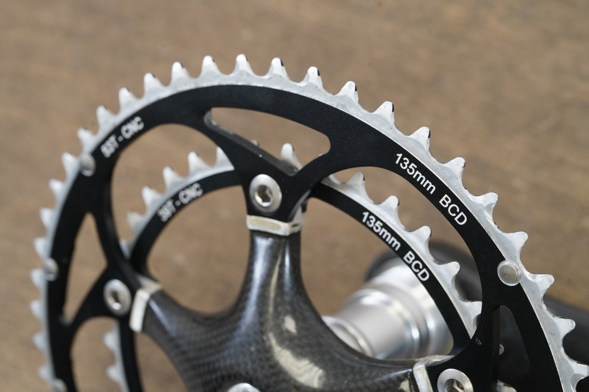 170mm 53/39 ORA 9/10 Speed Carbon Road Crankset + Campagnolo Chorus BB 853g
