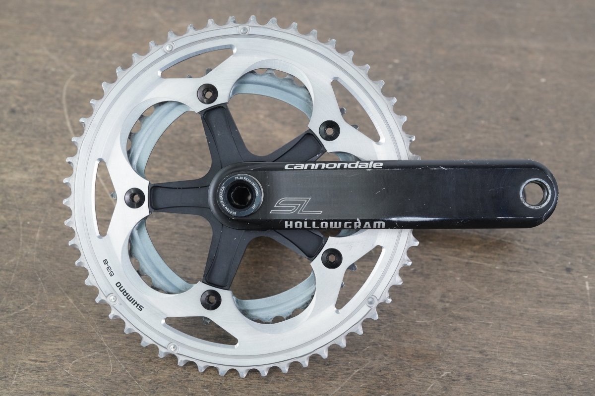 170mm 53/39T BB30 Cannondale SL Hollowgram Road Crankset 587g