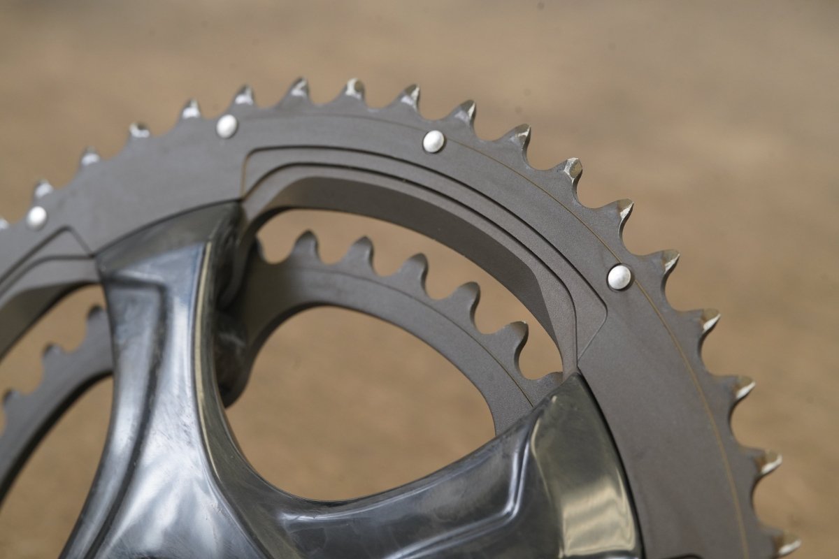 170mm 53/39T Campagnolo Super Record 11 Speed Carbon Crankset 618g