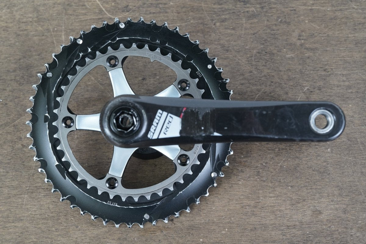170mm 53/39T GXP SRAM Red 10 Speed Carbon Crankset 680g