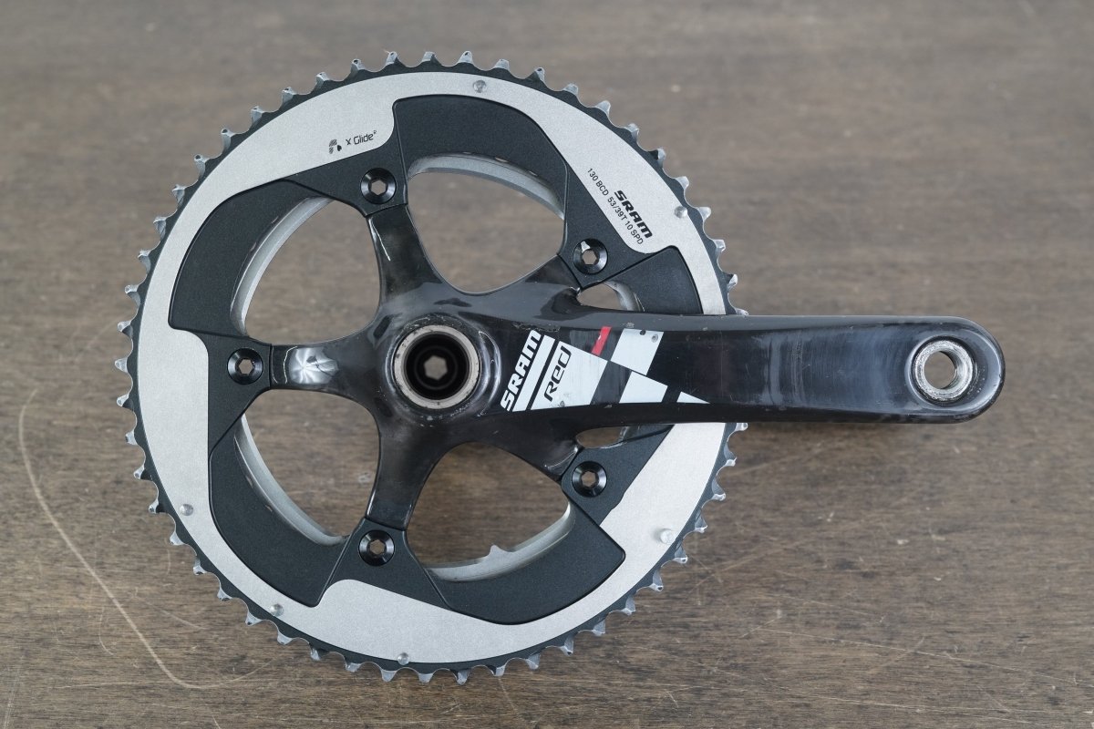 170mm 53/39T GXP SRAM Red 10 Speed Carbon Crankset 680g