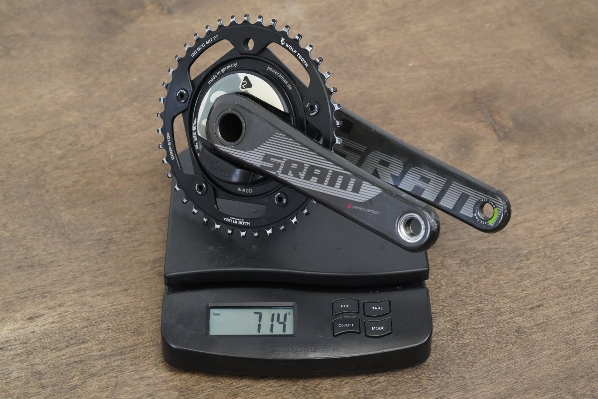 172.5mm 42T 1x GXP SRAM S900 Power2Max Power Meter Crankset 714g