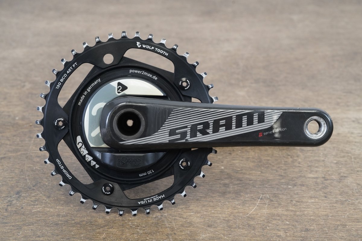 172.5mm 42T 1x GXP SRAM S900 Power2Max Power Meter Crankset 714g
