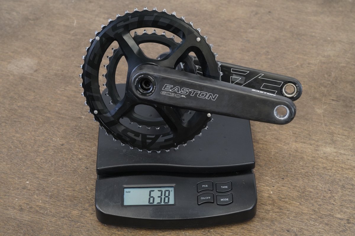 172.5mm 47/32T Easton EC90 SL Cinch Power Meter Carbon Crankset 638g
