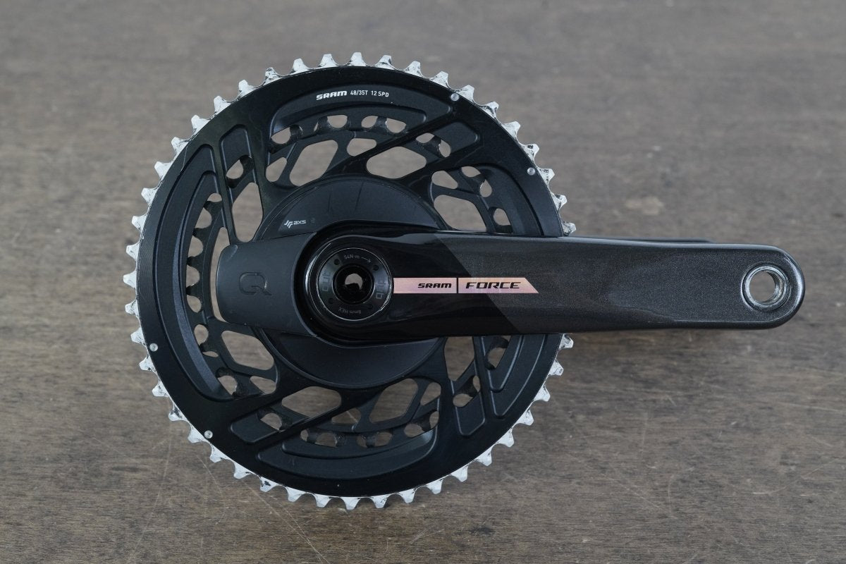 172.5mm 48/35T DUB SRAM Force AXS D2 Quarq Power Meter Road Crankset 747g