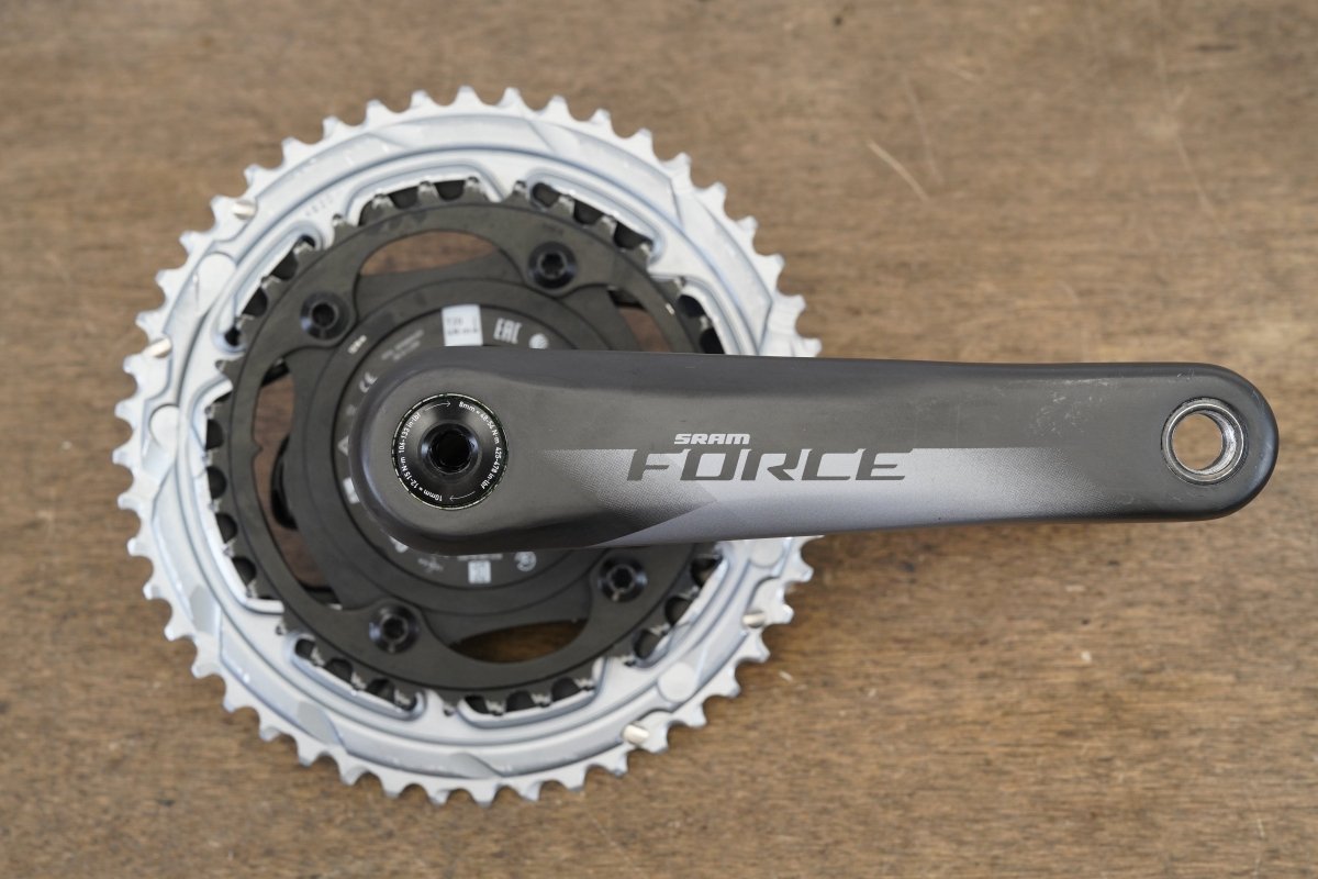172.5mm 48/35T GXP SRAM Force AXS D1 Quarq Power Meter Crankset 856g