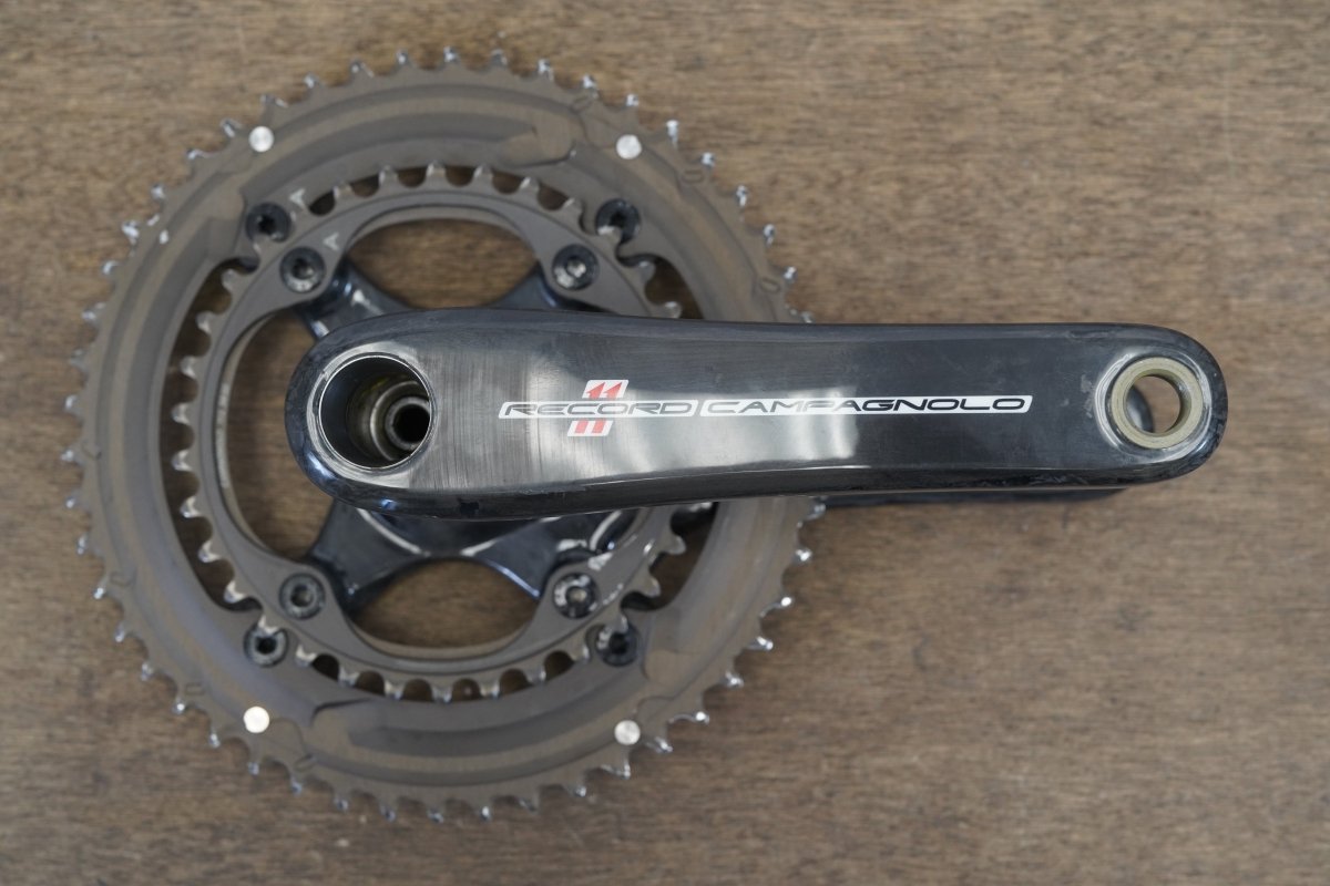 172.5mm 50/34T Campagnolo Record 11 Speed Carbon Crankset