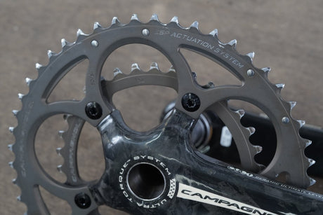 172.5mm 50/34T Campagnolo Super Record 11 Speed Carbon Crankset