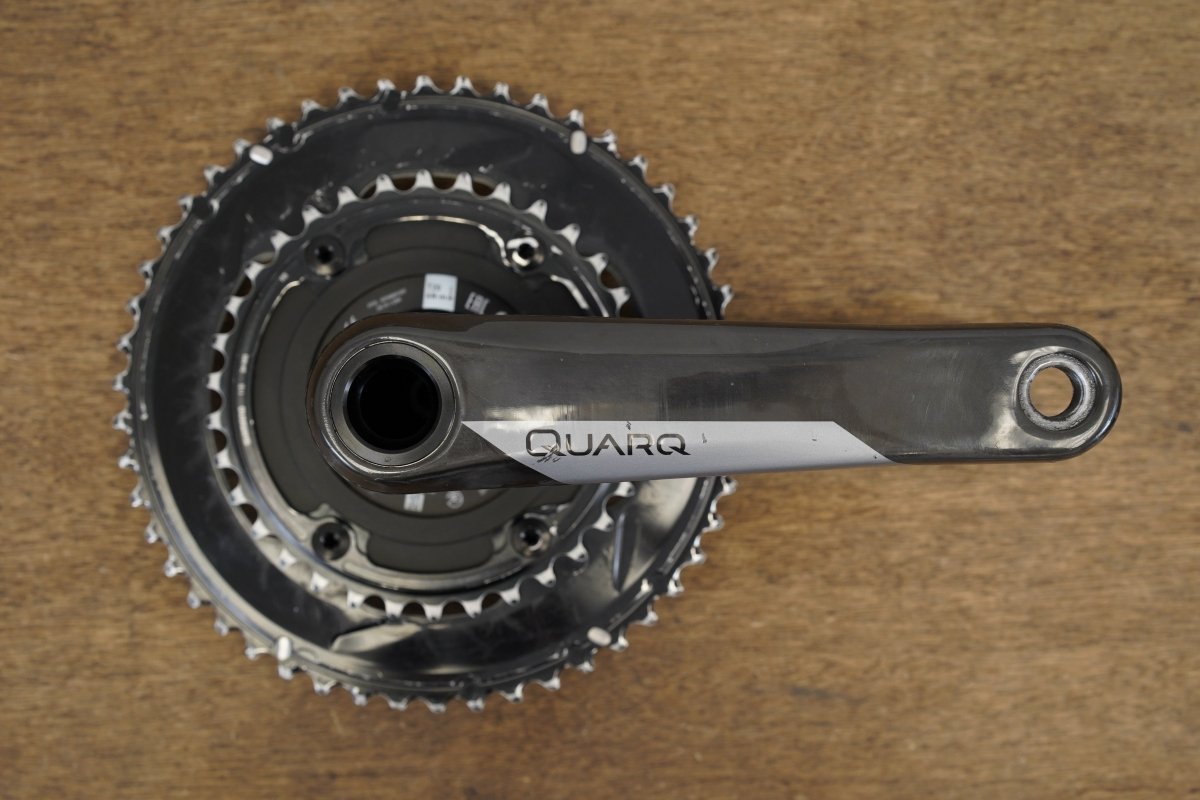 172.5mm 50/34T DUB Quarq DFour Power Meter Carbon Road Crankset