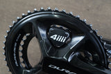 172.5mm 50/34T Dura-Ace FC-R9200 4iiii Dual Sided Power Meter Crankset 714g 9200