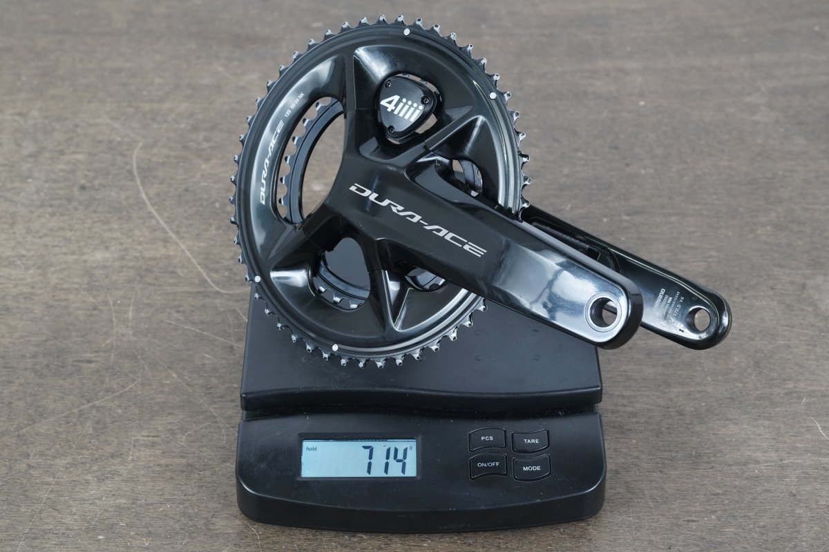 172.5mm 50/34T Dura-Ace FC-R9200 4iiii Dual Sided Power Meter Crankset 714g 9200
