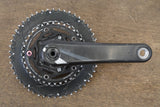 172.5mm 50/34T GXP Quarq Elsa Carbon Power Meter Road Crankset 740g