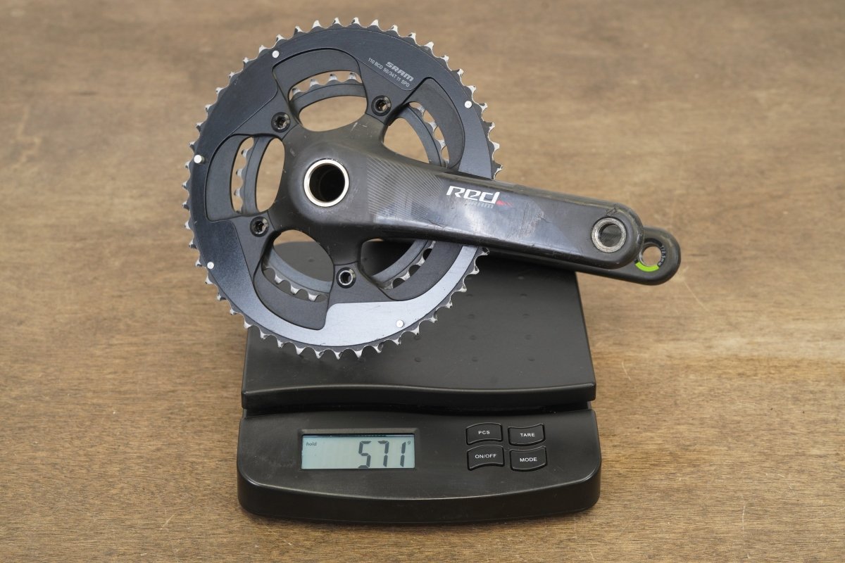 172.5mm 50/34T GXP SRAM Red 22 Carbon Road Crankset 571g