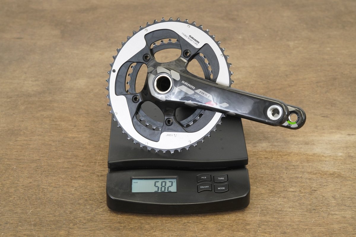 172.5mm 50/34T GXP SRAM Red 22 Carbon Road Crankset 582g