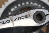 172.5mm 50/34T Shimano Dura-Ace FC-9000 11 Speed Crankset 625g
