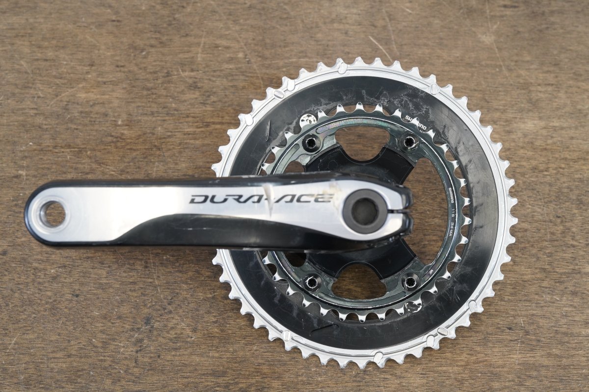 172.5mm 50/34T Shimano Dura-Ace FC-9000 11 Speed Crankset 625g