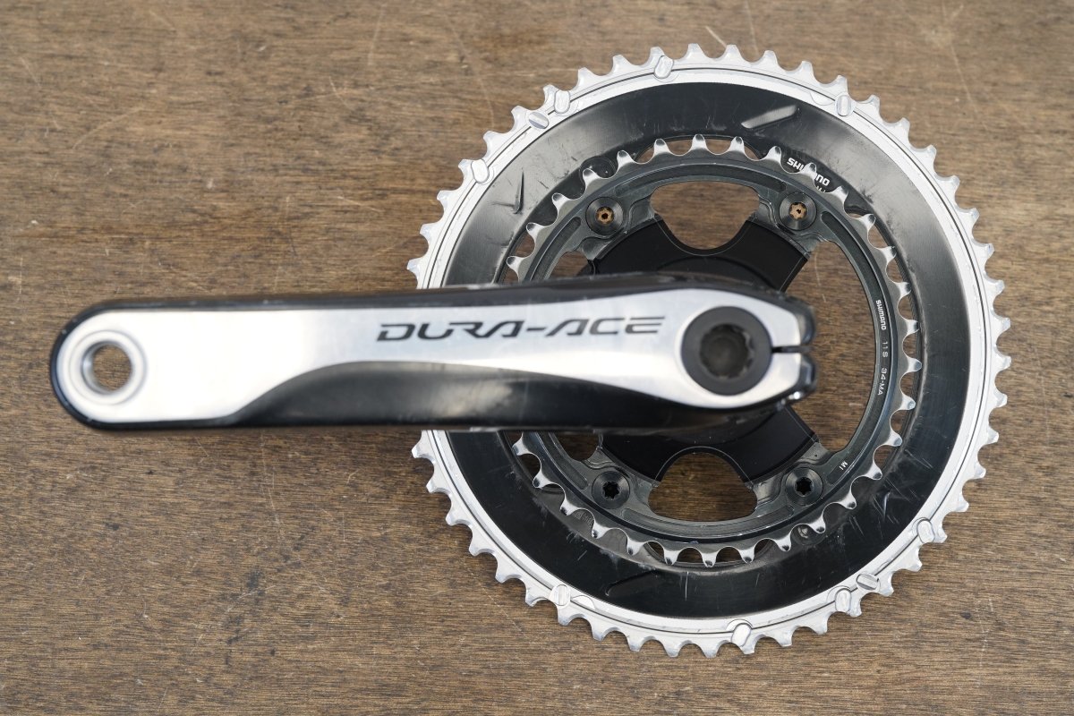 172.5mm 50/34T Shimano Dura-Ace FC-9000 11 Speed Crankset 627g