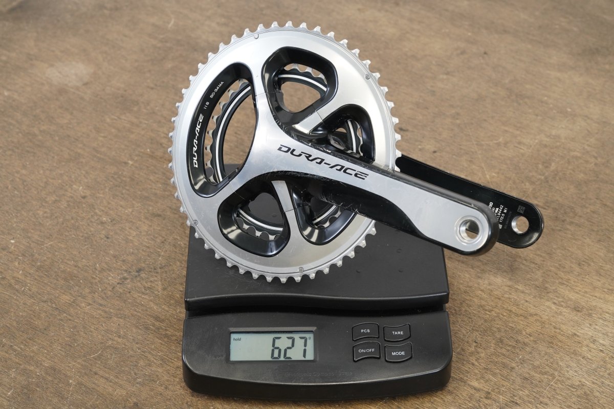 172.5mm 50/34T Shimano Dura-Ace FC-9000 11 Speed Crankset 627g
