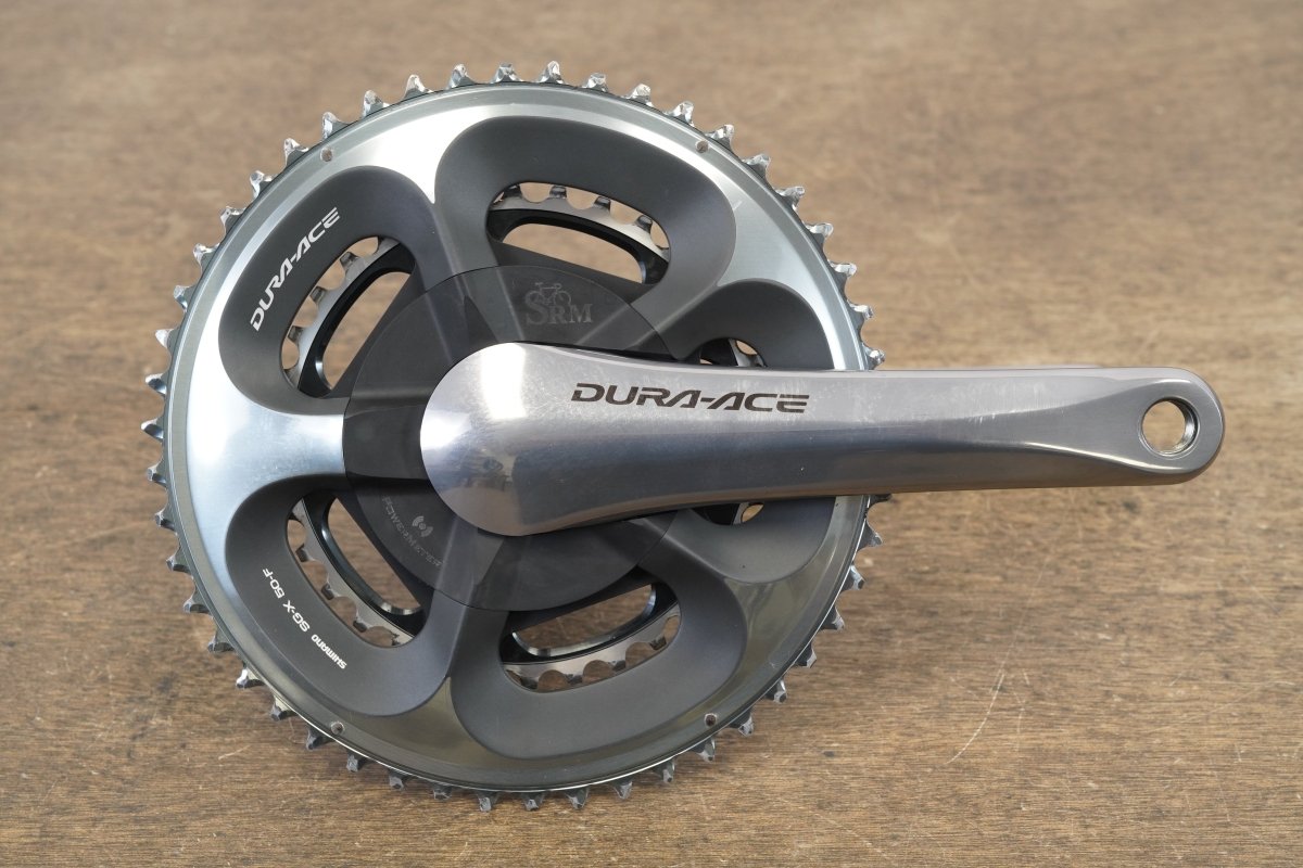 172.5mm 50/34T Shimano Dura-Ace SRM FC-7800 10 Speed Power Meter Crankset 775g