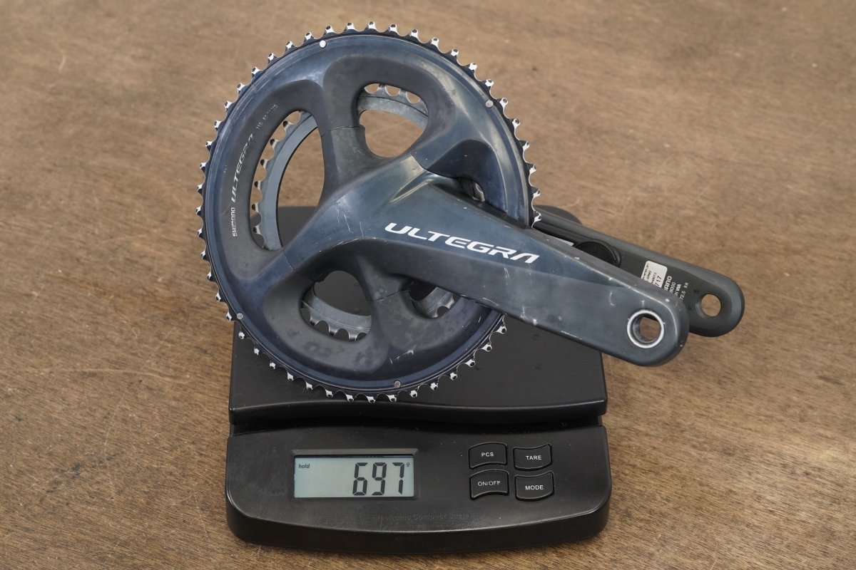 172.5mm 50/34T Shimano Ultegra FC-R8000 Stages Power Meter Crankset 8000