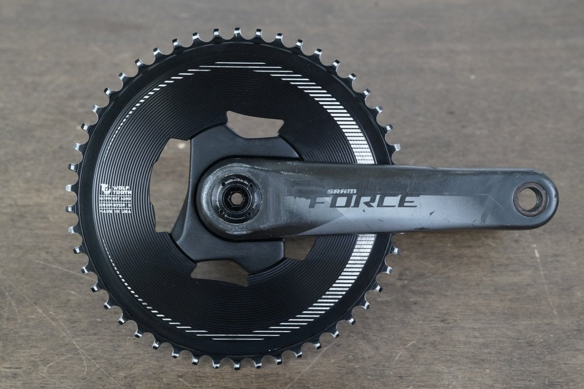 172.5mm 50T DUB SRAM Force AXS D1 1x 12 Speed Road Crankset 694g