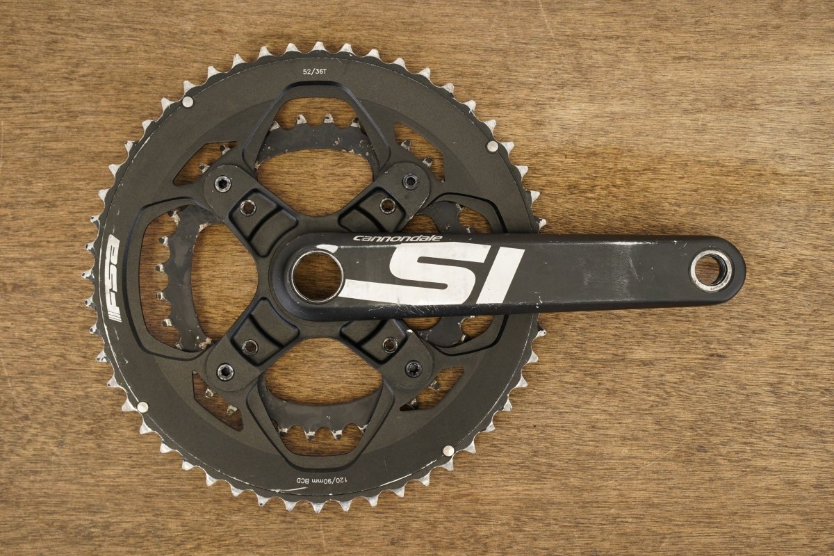 172.5mm 52/36T BB30 Cannondale Si Road Crankset