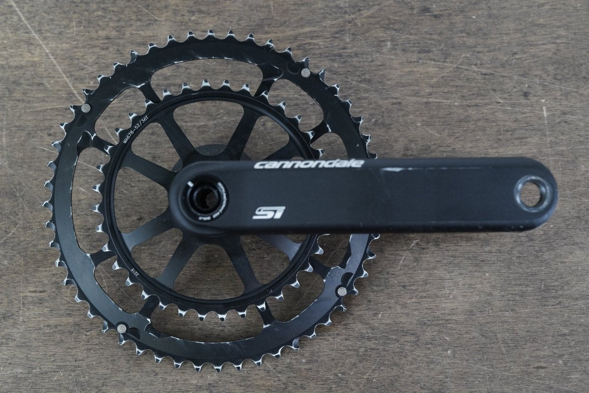 172.5mm 52/36T BB30 Cannondale Si Spidering Hollowgram Road Crankset 615g