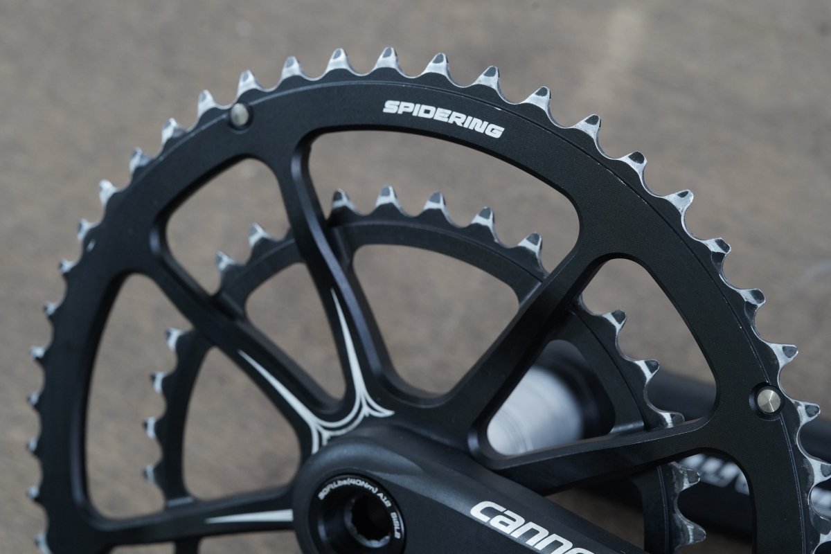 172.5mm 52/36T BB30 Cannondale Si Spidering Hollowgram Road Crankset 615g