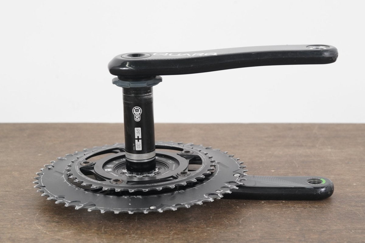 172.5mm 52/36T BB30 Quarq DZero Power Meter Road Crankset 743g