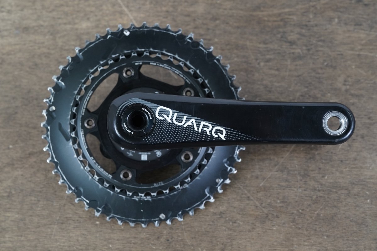 172.5mm 52/36T BB30 Quarq DZero Power Meter Road Crankset 743g