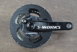 172.5mm 52/36T BB30 Specialized S-WORKS Quarq Power Meter Crankset 729g
