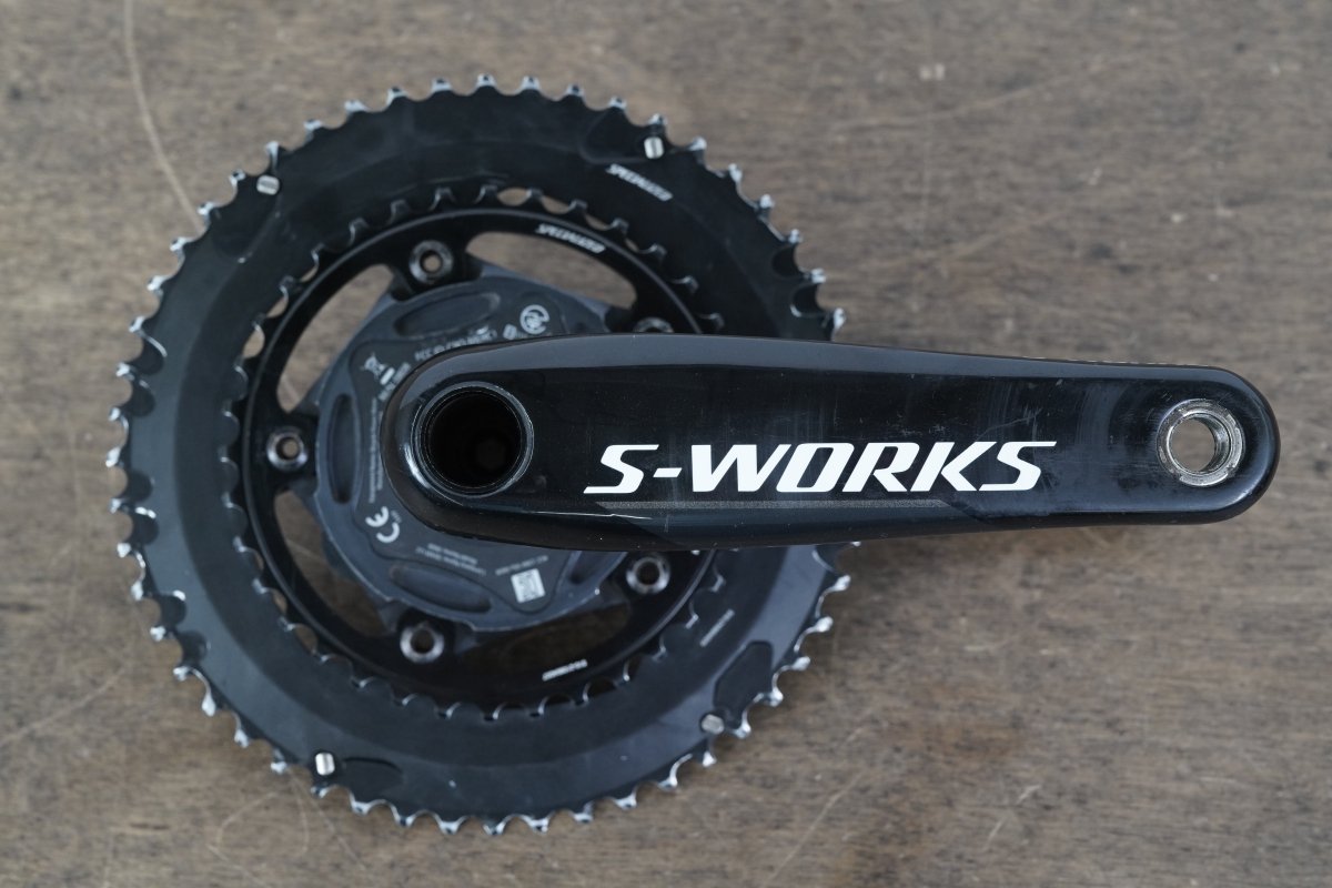172.5mm 52/36T BB30 Specialized S-WORKS Quarq Power Meter Crankset 729g