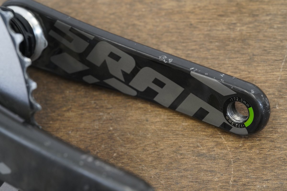 172.5mm 52/36T BB30 SRAM Red Quarq DZero Power Meter Crankset 756g