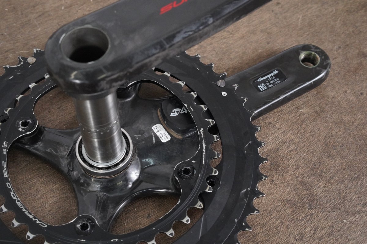 172.5mm 52/36T Campagnolo Super Record 4iiii Power Meter 12 Speed