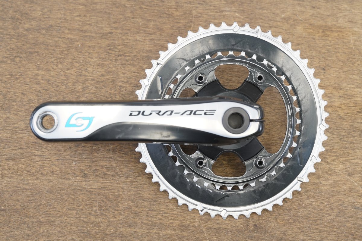 172.5mm 52/36T Shimano Dura-Ace FC-9000 11 Speed Stages Power